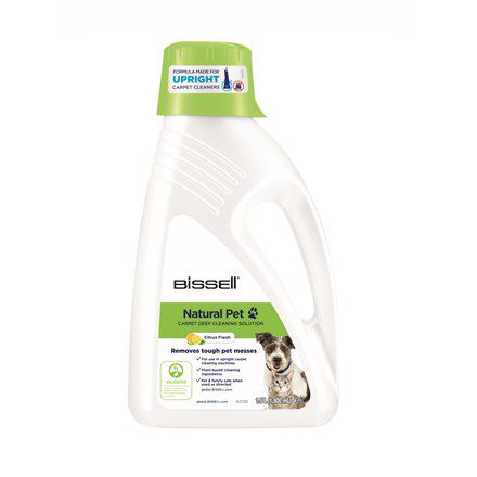 Bissell Upright Carpet Cleaning Solution Natural Wash and Refresh Pet 1500 ml